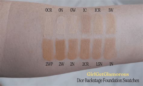 dior backstage foundation 2n vs 2w|Dior Backstage face foundation.